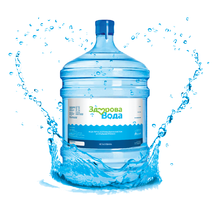 Водa питьевая «Здорова вода» классическая 18,9л