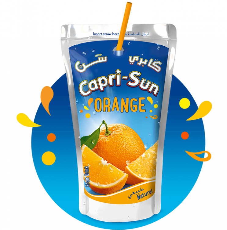 Сок для детей CAPRI-SUN Orange 1 шт 200 ml